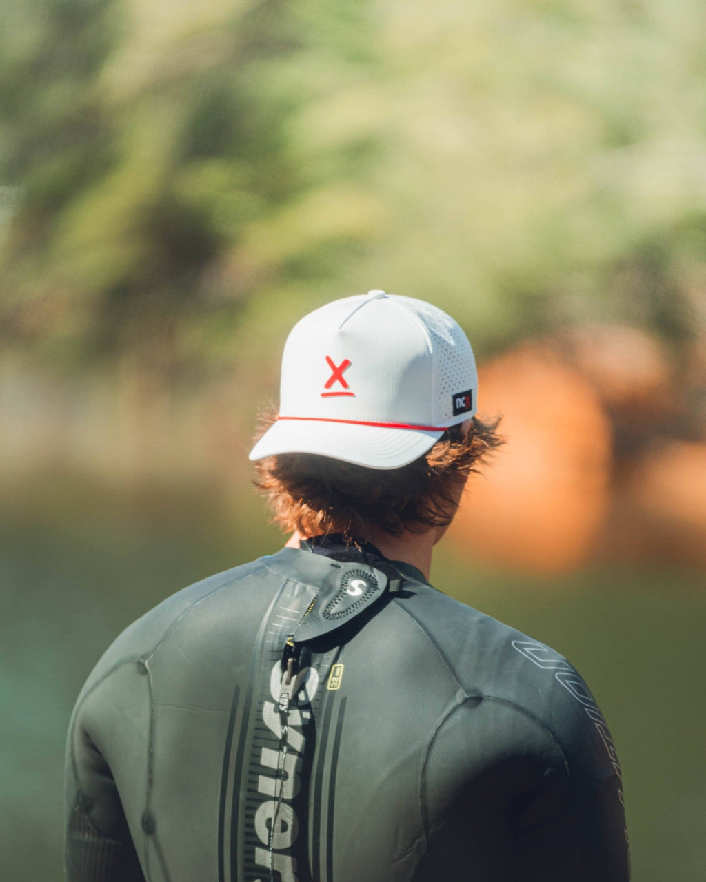 Redline Performance Hat | White
