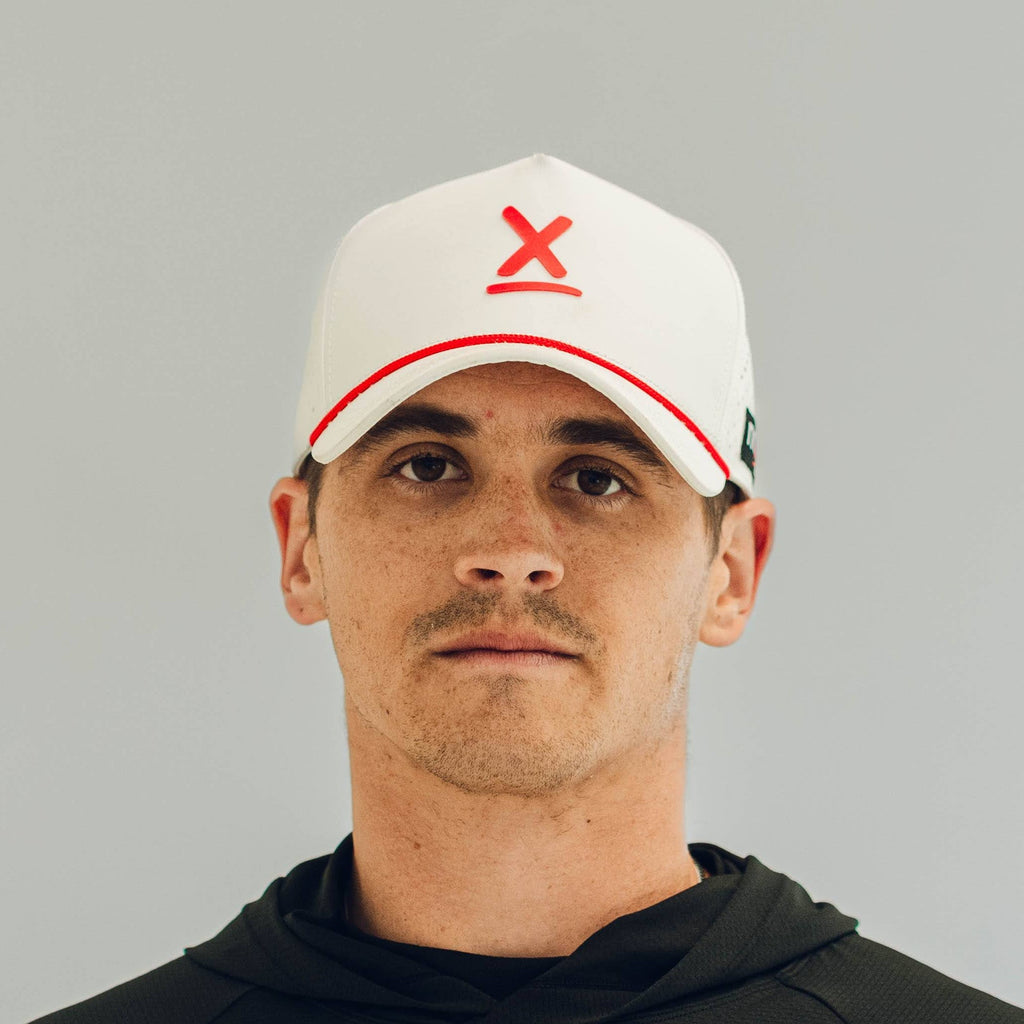 Redline Performance Hat | White