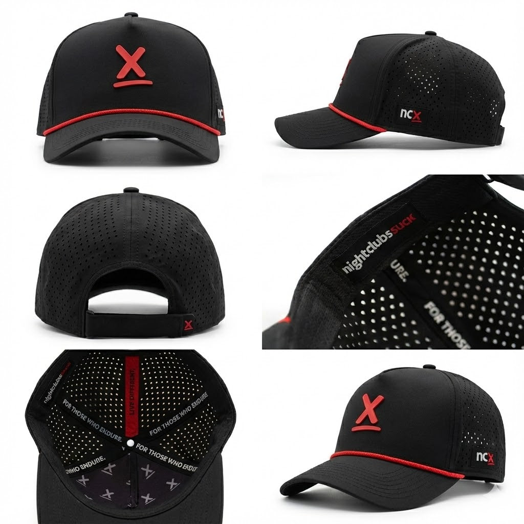 Redline Performance Hat | Black