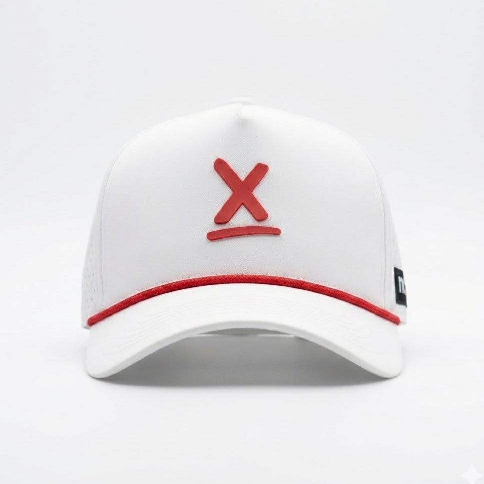 Redline Performance Hat | White